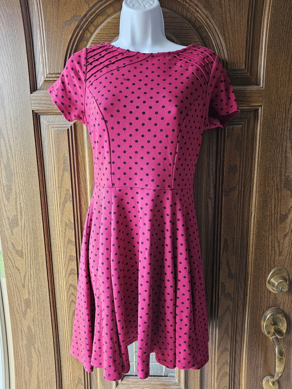 Unique Vintage Pink Dress